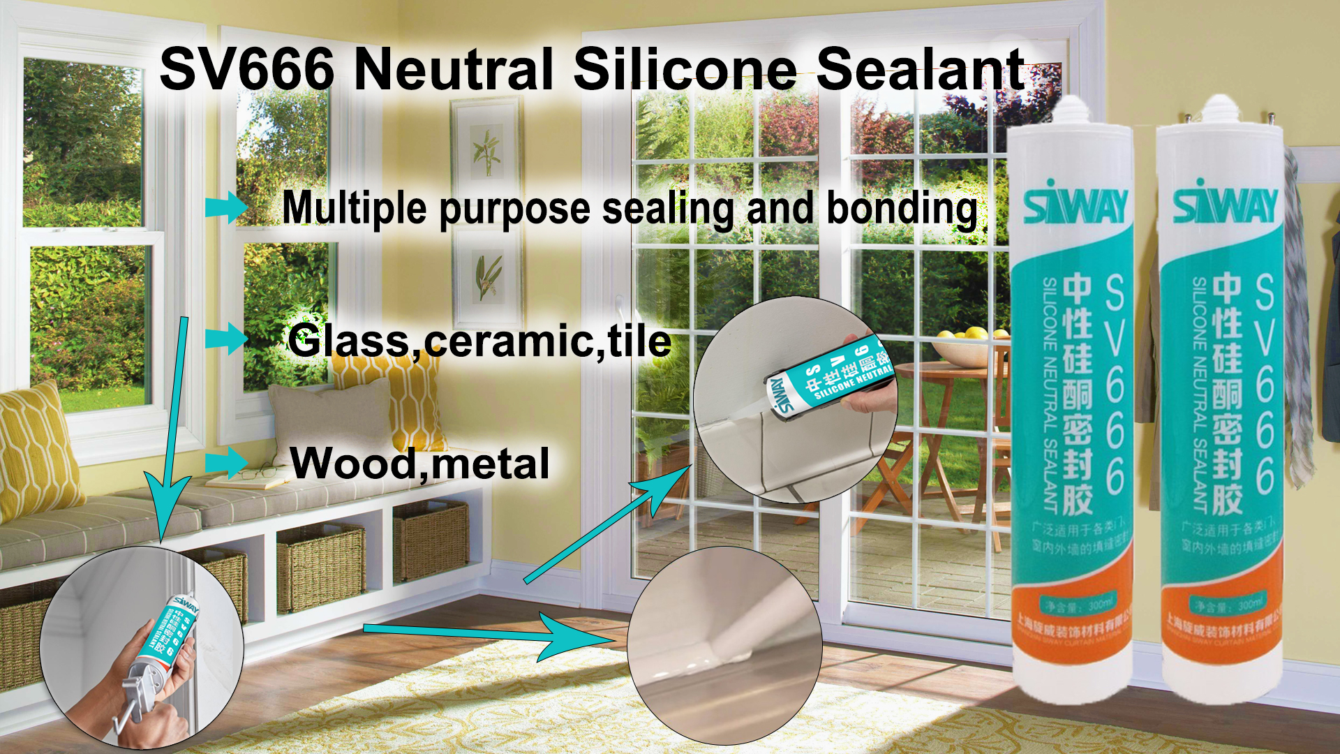666 neutral sealant