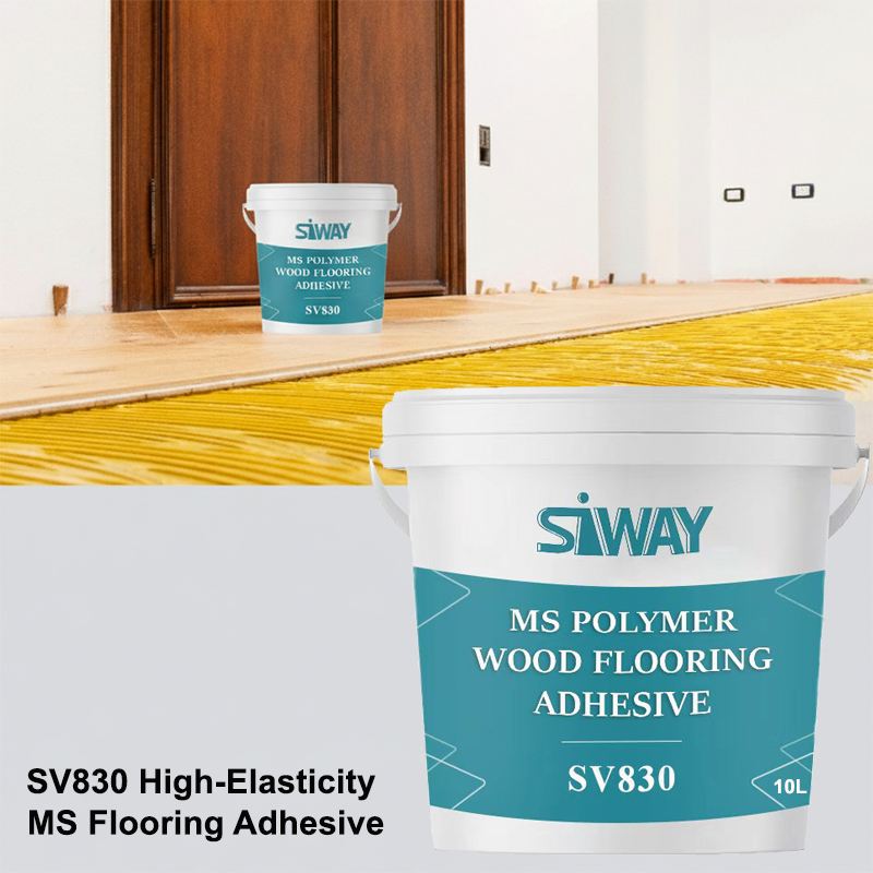 SV830 Flooring Adhesive offers high elasticity, strong bonding strength, and solvent-free performance. Ideal for wood, tile, and stone flooring with clean, dust-free installation.