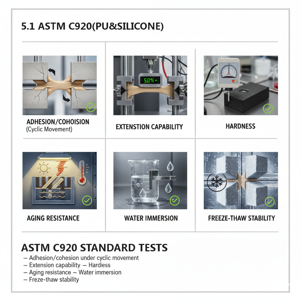 ASTM C920 (PU & Silicone)