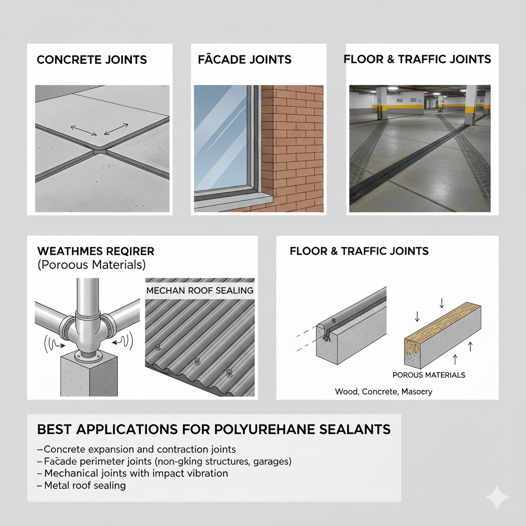 Best Applications for Polyurethane Sealants