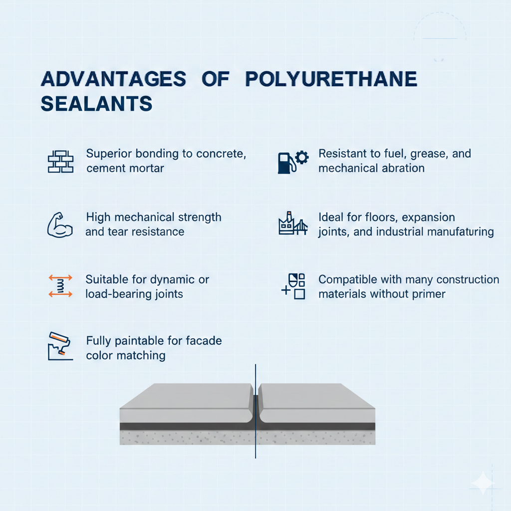 3.1.Advantages of Polyurethane Sealants