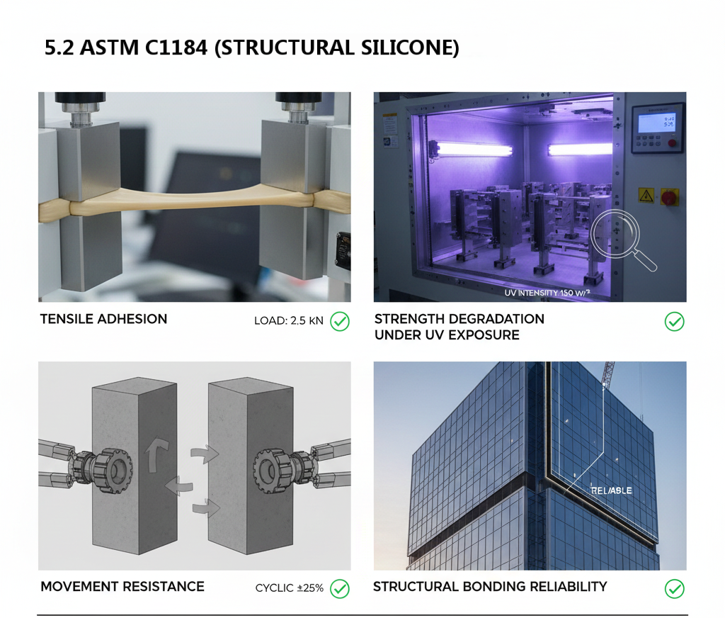 ASTM C1184 (Structural Silicone)