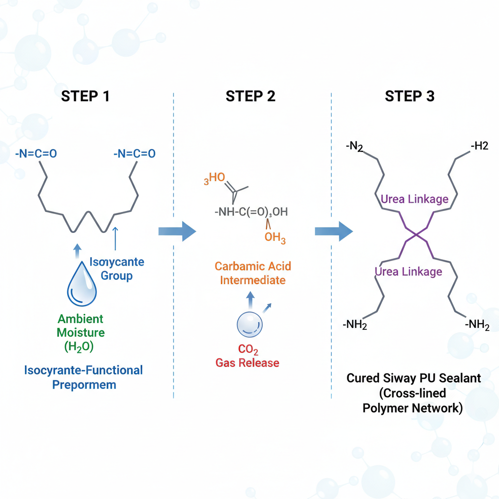 Moisture-Curing Reaction Mechanism