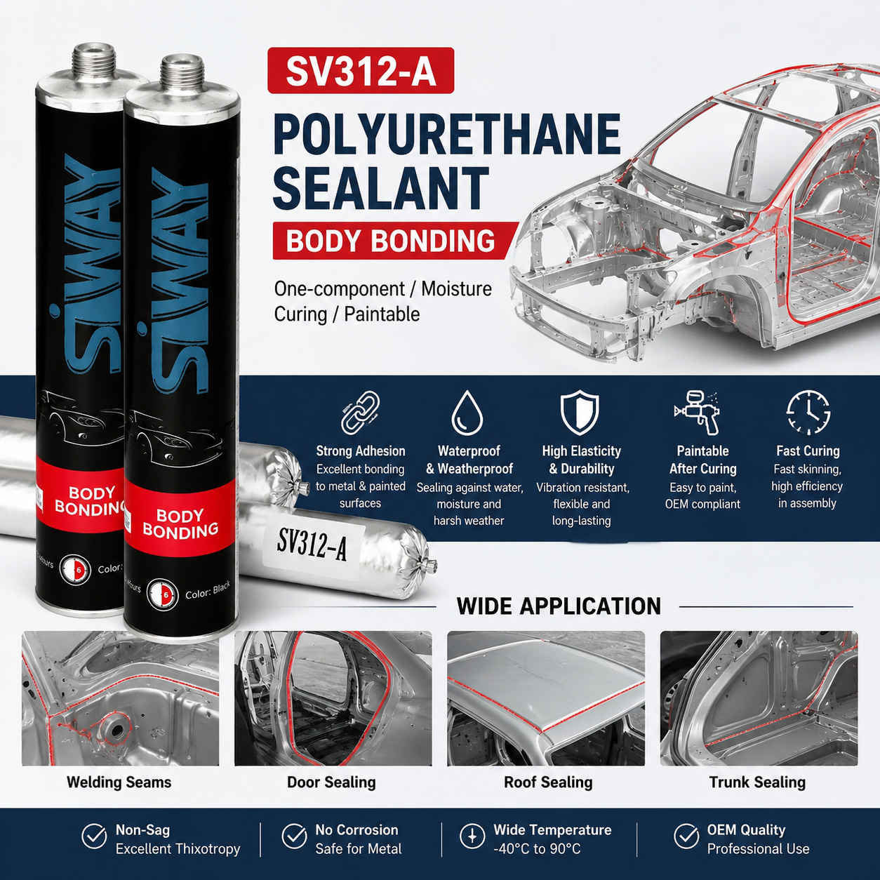 SV312-A Automotive bonding  sealant