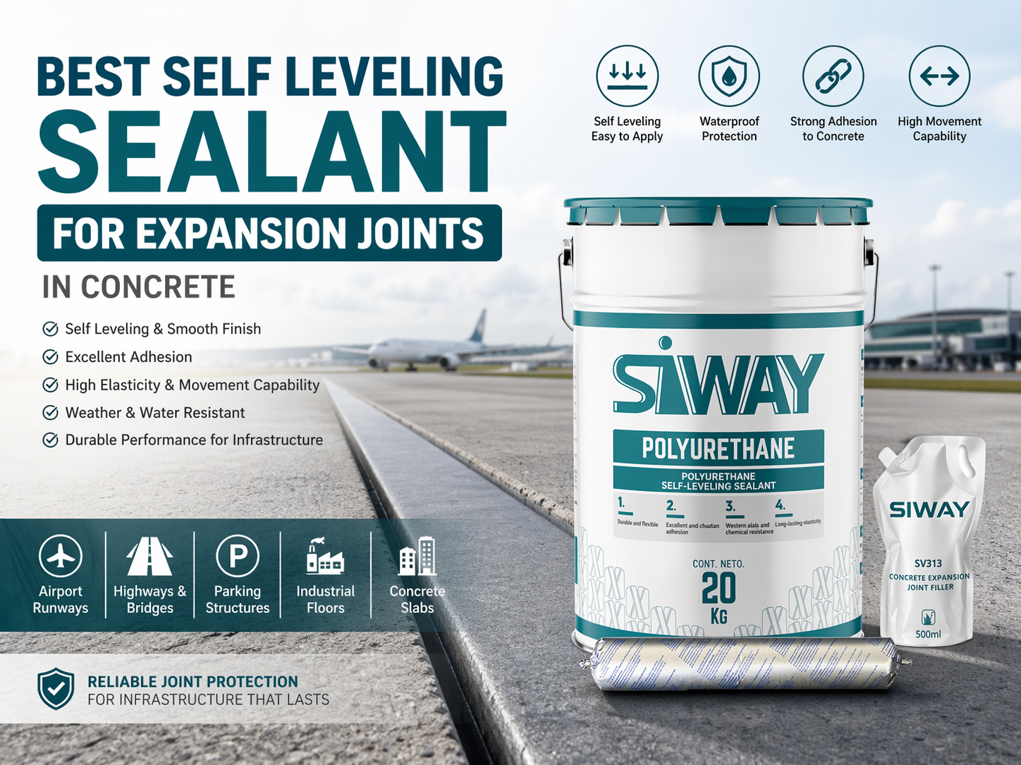 The Best Sealant for Expansion Joints in Concrete