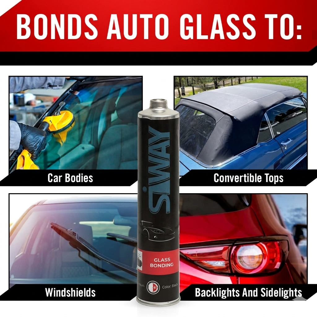car window sealant for windshield bonding and waterproof sealing