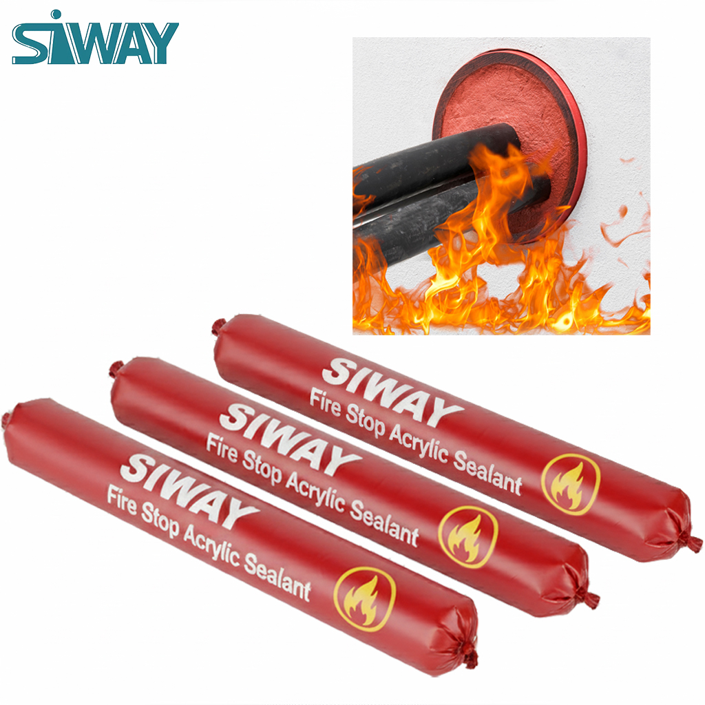 An acrylic based firestop sealant that provides movement capability in fire rated
joints and seals through-penetrations applications