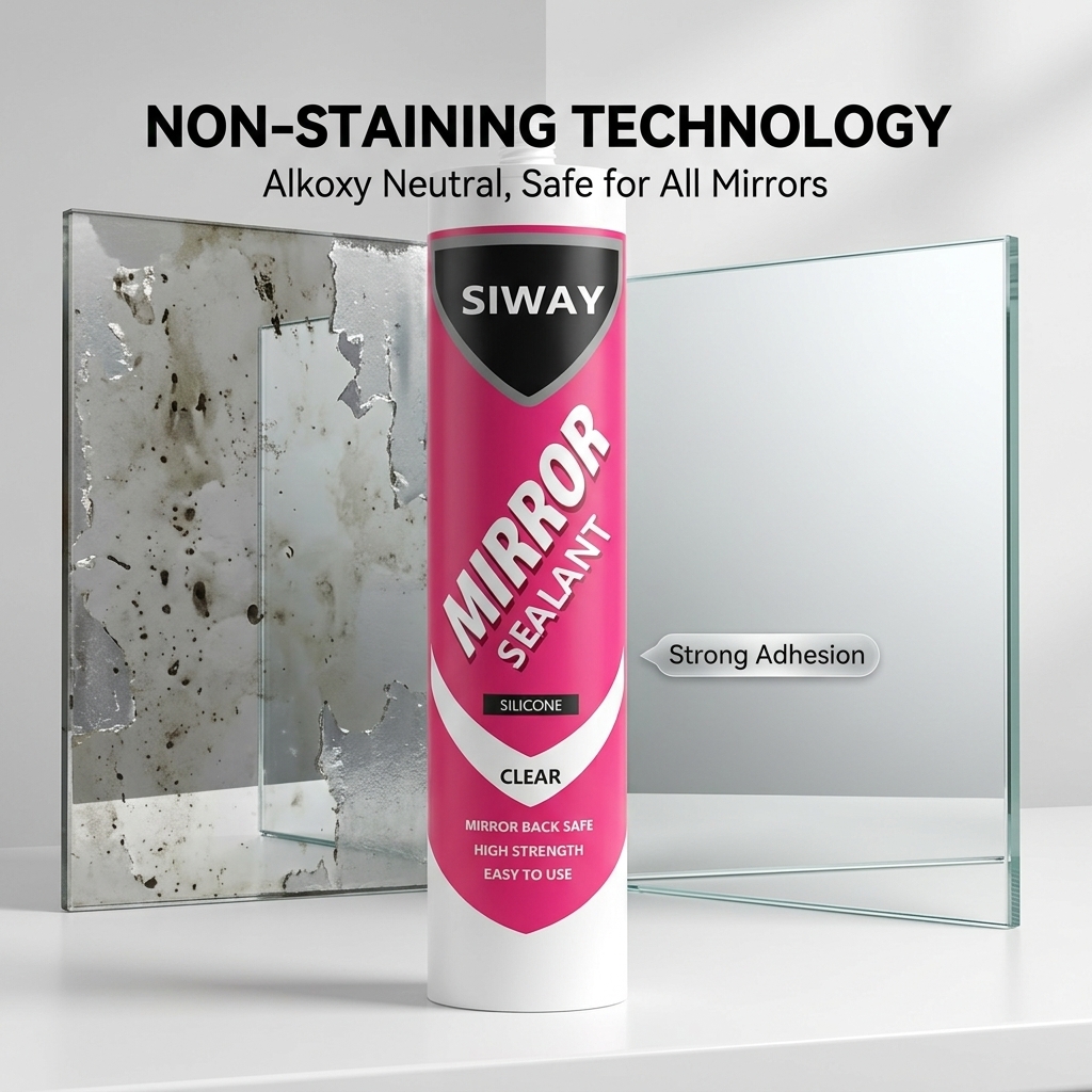 silicone sealant for mirror