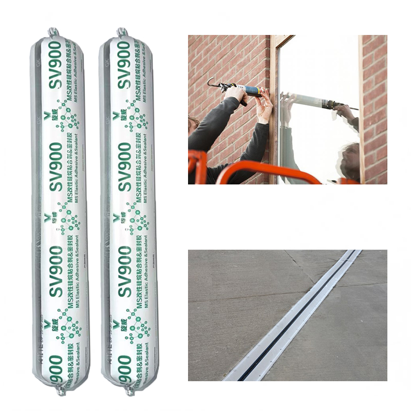 SV900 is a silicone-modified, low-modulus, high-elasticity, one-component sealant. It cures upon reaction with atmospheric moisture to form a soft, elastic rubber.

The surface drying time and curing time depend on humidity and temperature. The curing time is also influenced by joint depth. Higher temperature and humidity accelerate surface drying and curing, while lower temperature and humidity slow down these processes.

SV900 contains no solvents, isocyanates, silicone, or PVC. It exhibits good adhesion to many substrates and is compatible with paint systems.

This sealant also offers good UV resistance, making it suitable for both indoor and outdoor applications.